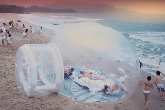 珠海充气球形帐篷